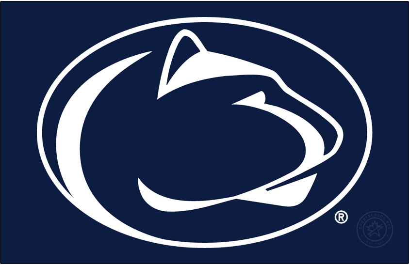 Penn State Nittany Lions 1996-Pres Primary Dark Logo diy DTF decal sticker